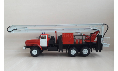УРАЛ-4320-0911 АКП-128, масштабная модель, AVD+ДНК, scale43
