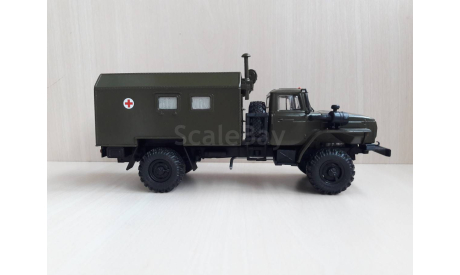 УРАЛ-43206 кунг, масштабная модель, AVD+ДНК, scale43