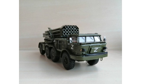 ЗИЛ-135 РЗСО УРАГАН, масштабная модель, AVD Models, scale43