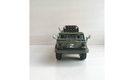 ЗИЛ-135 РЗСО УРАГАН, масштабная модель, AVD Models, scale43