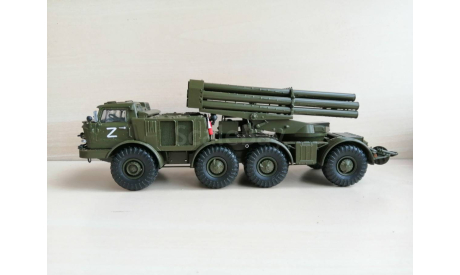 ЗИЛ-135 РЗСО УРАГАН, масштабная модель, AVD Models, scale43