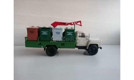 Мусоровоз М30 (53), масштабная модель, AVD Models, scale43, ГАЗ