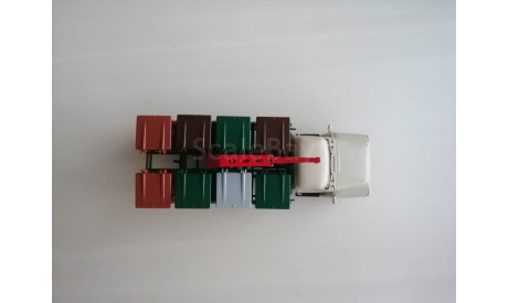Мусоровоз М30 (53), масштабная модель, AVD Models, scale43, ГАЗ