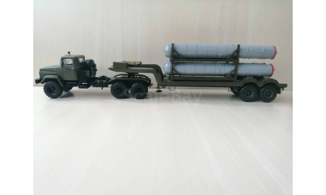 КРАЗ-260  с прицепом 5Т58 ТЗМ С-400, масштабная модель, scale43