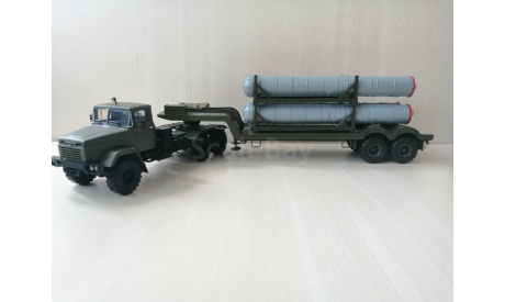 КРАЗ-260  с прицепом 5Т58 ТЗМ С-400, масштабная модель, scale43