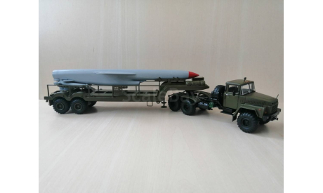 КРАЗ-260  с прицепом 5Т58 П-35, масштабная модель, scale43