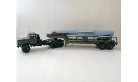 КРАЗ-260  с прицепом 5Т58 П-35, масштабная модель, scale43