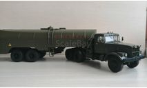 КРАЗ-258Б1 с полуприцепом ТЗ-22, масштабная модель, AVD Models, scale43