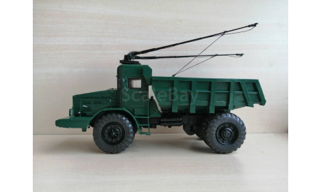 Самосвал-троллейвоз МАЗ-525 ХТТУ (1954), масштабная модель, scale43