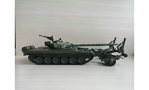 Т-72А с КМТ-7, масштабные модели бронетехники, AVD Models, scale43