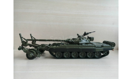 Т-72А с КМТ-7, масштабные модели бронетехники, AVD Models, scale43