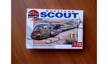 Вертолет 1/72 Airfix 1042 Westland Scout AH. Mk1, сборные модели авиации, 1:72