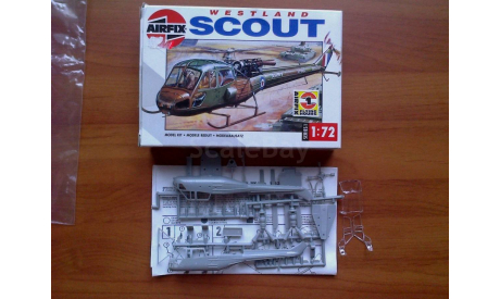 Вертолет 1/72 Airfix 1042 Westland Scout AH. Mk1, сборные модели авиации, 1:72