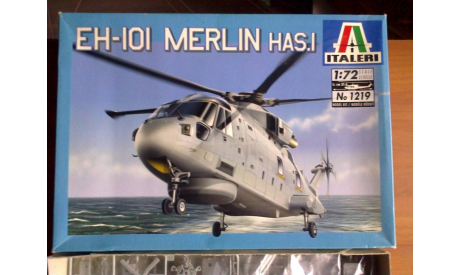 Вертолет 1/72 Italeri 1219 EH-101 Merlin HAS.1, сборные модели авиации, scale72