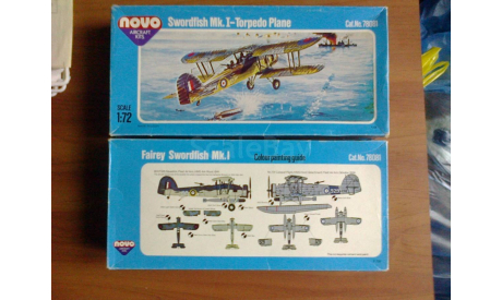 Самолет 1/72 дзи/novo F258 Fairey Swordfish MK. I, сборные модели авиации, scale72, Novo/ДЗИ