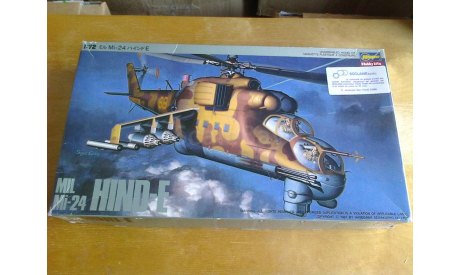 Вертолет 1/72 Mi-24 Hind E / Ми-24 Е, сборные модели авиации, 1:72, Hasegawa