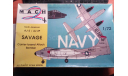 Самолет 1/72 North American AJ-2 / AJ-2P SAVAGE, сборные модели авиации, 1:72, MACH-2