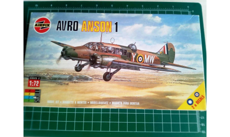 Самолет 1/72 Avro Anson Mk. I, сборные модели авиации, 1:72, Airfix, Bristol