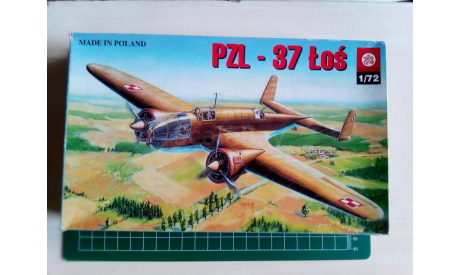 Самолет 1/72 Бомбардировщик PZL-37A/B LOS, сборные модели авиации, ZTS Plastyk, scale72