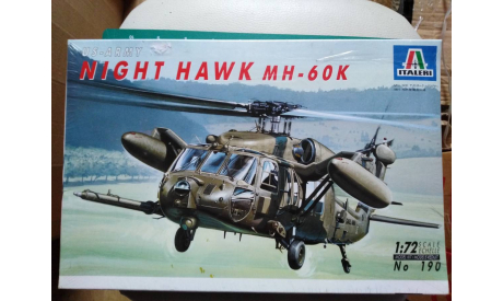 Вертолет MH-60K Night-Hawk (Italeri 190), сборные модели авиации, scale72