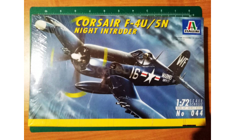 Самолет 1/72 ночной истребитель F-4U/5N Corsair  Italeri, сборные модели авиации, scale72