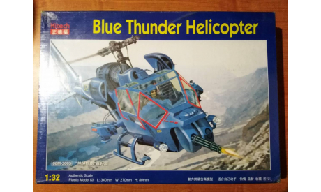 Вертолет 1/32 Blue Thunder (Голубой гром), сборные модели авиации, 1:32, Monogram/Kitech
