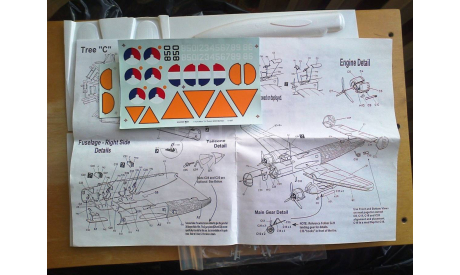 Самолет 1/72  Fokker T-V World War II Xotic72, сборные модели авиации, Xotic 72, 1:72