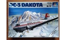 Самолет 1/72 Douglas DC-3 Dakota (italeri 132), сборные модели авиации, scale72