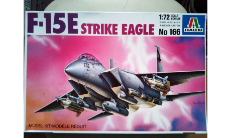 Самолет F-15E Strike Eagle 1/72 (Italeri 166), сборные модели авиации, scale72