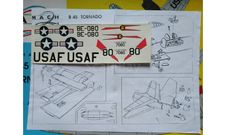 Самолет 1/72 North american B-45 A/B/RB Tornado (Mach2), сборные модели авиации, Mach 2, scale72, Heinkel