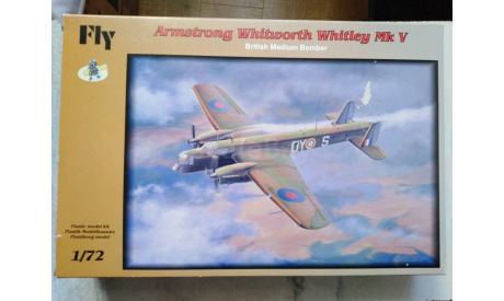Самолет 1/72 Armstrong Whitworth Whitley Mk.V, сборные модели авиации, Fly, scale72