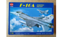 Самолет 1/72 General Dynamics F-16A Fighting Falcon (Kitech), сборные модели авиации, scale72