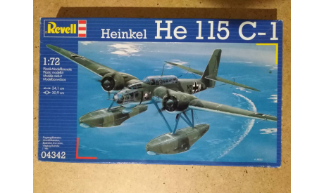 Самолет 1/72 Heinkel He-115 C-1 Revell, сборные модели авиации, scale72