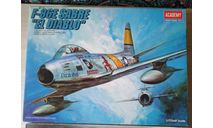 Самолет 1/72 F-86E Sabre ’El Diablo’ Academy 1681, сборные модели авиации, 1:72