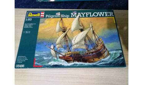 Mayflower Pilgrim Ship 3х мачтовый парусный корабль 1/83 Revell 05486, сборные модели кораблей, флота, Парусник, scale0