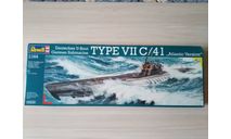 Подводная лодка 1/144 TYPE VII C/41 ’Atlantic Version’ Revell, сборные модели кораблей, флота, scale144