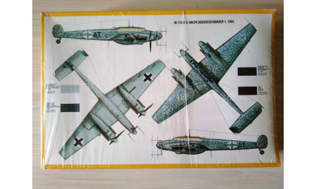 Самолет 1/72 Messerschmitt BF 110 G4/R3 Italeri 039, сборные модели авиации, scale72