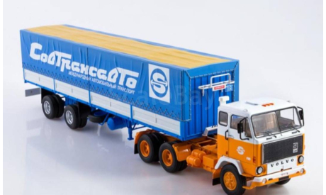 Volvo F89 с полуприцепом Fruehauf Savoyarde, масштабная модель, Start Scale Models (SSM), scale43