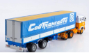 Volvo F89 с полуприцепом Fruehauf Savoyarde, масштабная модель, Start Scale Models (SSM), scale43