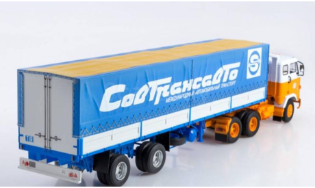 Volvo F89 с полуприцепом Fruehauf Savoyarde, масштабная модель, Start Scale Models (SSM), scale43