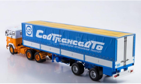 Volvo F89 с полуприцепом Fruehauf Savoyarde, масштабная модель, Start Scale Models (SSM), scale43
