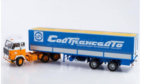 Volvo F89 с полуприцепом Fruehauf Savoyarde, масштабная модель, Start Scale Models (SSM), scale43