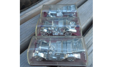 набор из 3 старинных авто (сделано в СССР), масштабная модель, Руссо-Балт, ВАЗ, scale0