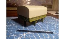 Кузов с тентом МАЗ 502 ССМ, запчасти для масштабных моделей, Start Scale Models (SSM), 1:43, 1/43