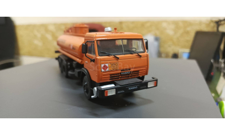 КамАЗ-53215 НефАЗ-6606 Автомобиль на службе, масштабная модель, DeAgostini, scale43