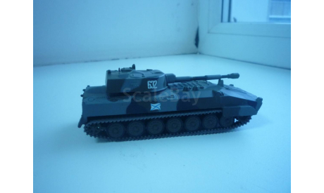 Русские танки №32 2С1 ’Гвоздика’, журнальная серия Русские танки (GeFabbri) 1:72, scale72