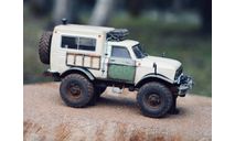 ИЖ 27156 4x4 масштаб 1:43, масштабная модель, Конверсии мастеров-одиночек, 1/43