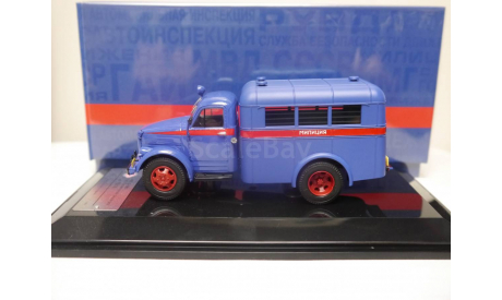 АМ – 3» 1957 г. (автомобиль милицейский, третья модель, масштабная модель, scale43, DiP Models, ГАЗ