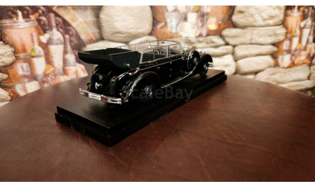 Mercedes Benz 770 1937 cabriolet с флагами RIO, масштабная модель, Mercedes-Benz, 1:43, 1/43