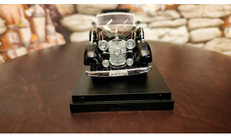 Mercedes Benz 770 1937 cabriolet с флагами RIO, масштабная модель, Mercedes-Benz, 1:43, 1/43